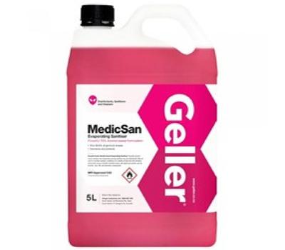 image of Geller Medicsan Sanitiser Spray EVAPORATING Alcohol 5L