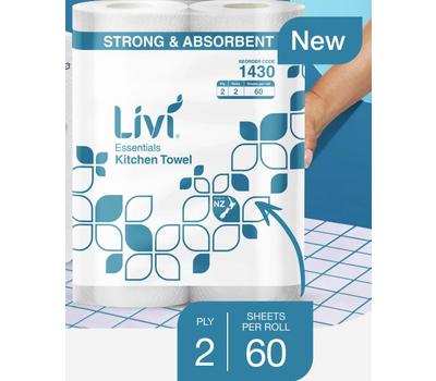 image of Livi Essentails Commercial Towel 2ply