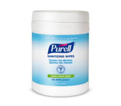 image of Purell Sanitising Wipes (270 Wipes)