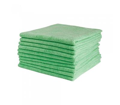 image of ﻿Rapidclean Green Microfibre Cleaning Cloths