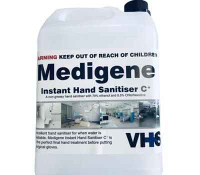 image of Medigene Instant hand Sanitiser Gel 70% alcohol 5L