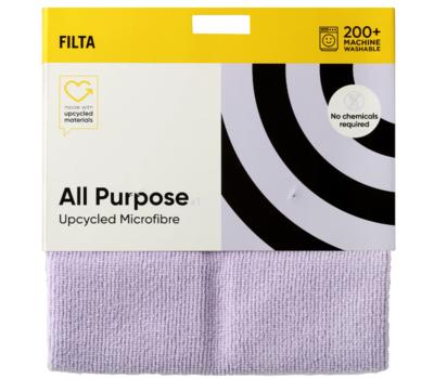 image of Filta All Purpose Upcycled Microfibre cloths - Purple