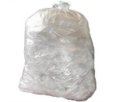 image of 80L Clear Rubbish Bin bags 50 pack