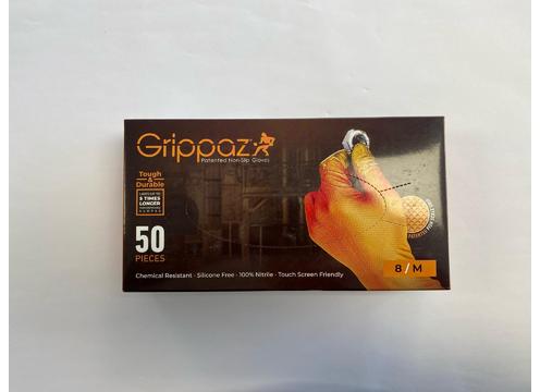 gallery image of Grippaz Nitrile 246 Orange Medium Gloves *WHILE STOCKS LAST*