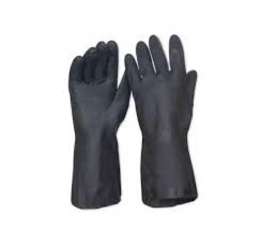image of Black Neoprene Heavy Duty Gloves (33cm) - XL Pair