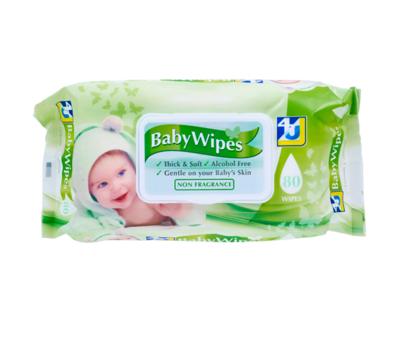 image of 4U Non Fragrance Baby wipes 80pk Carton