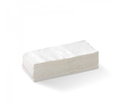 image of 1-ply 1/8 Fold White Lunch Bionapkin