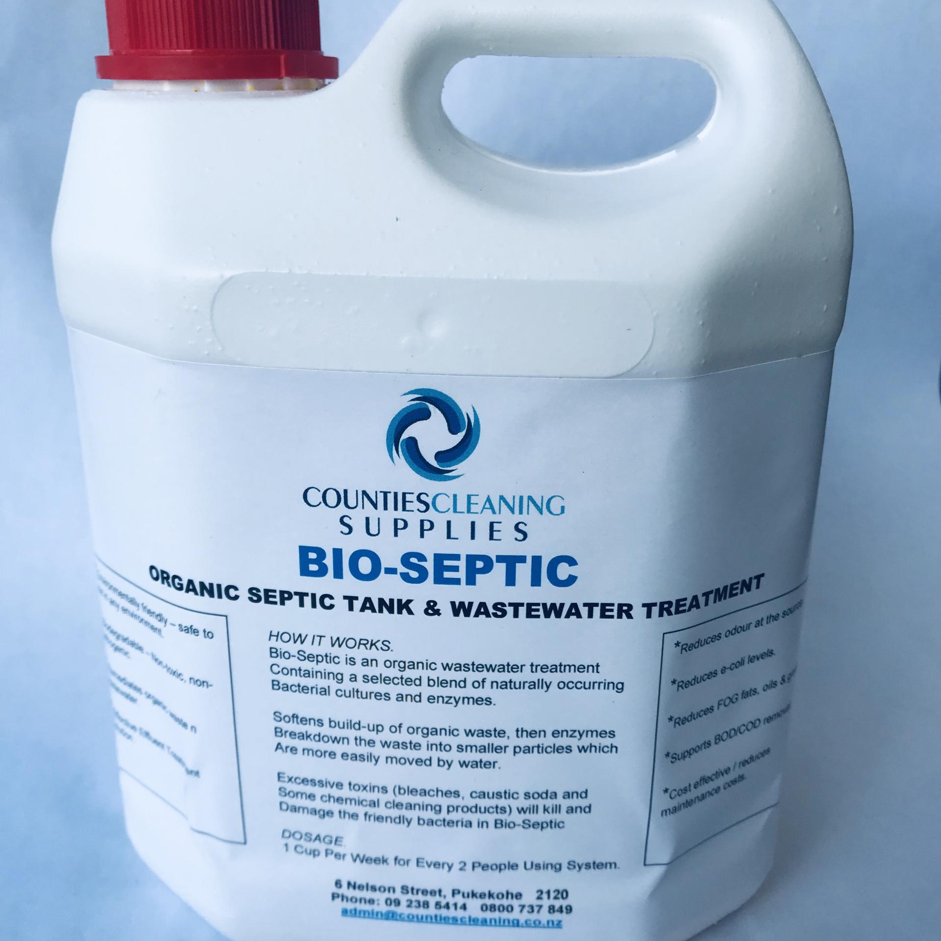 Septic tank odour treatment