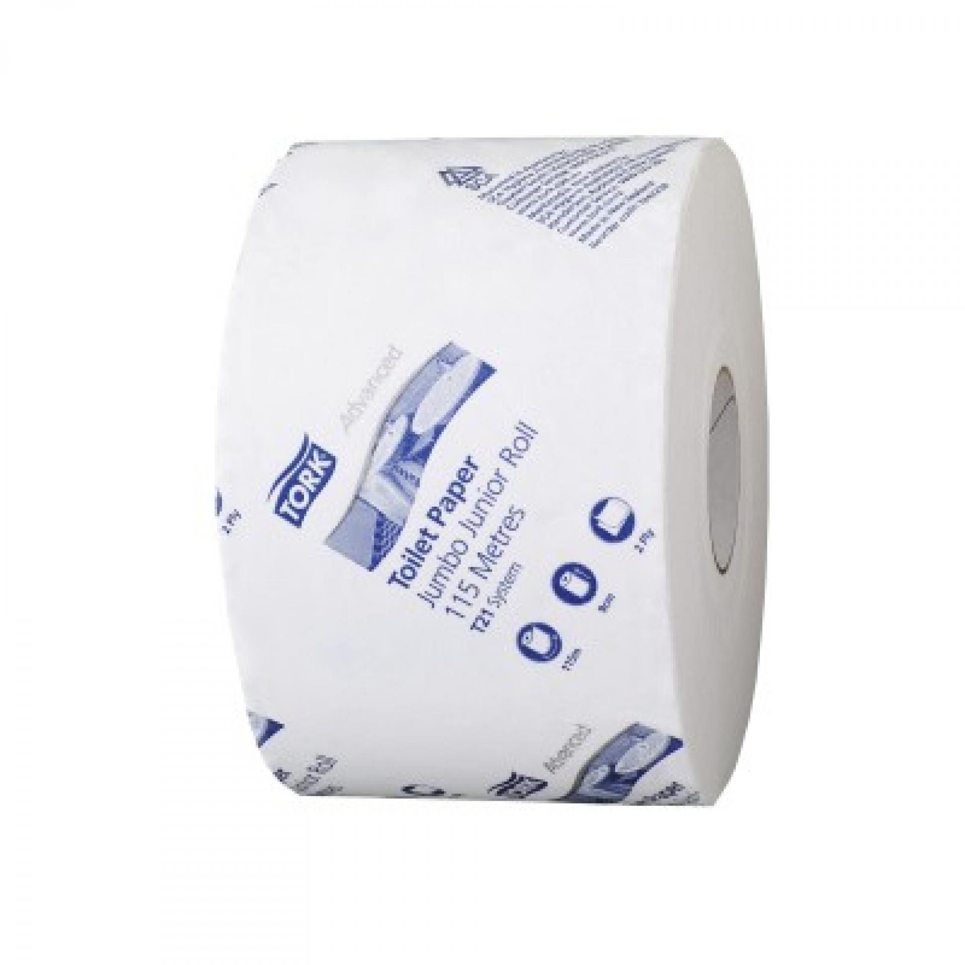 Tork (T21) Jumbo Junior Toilet Rolls 2Ply 2242238 (18pk) - Commercial ...
