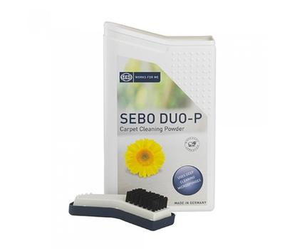 image of Sebo Duo P clean Carpet powder cleaner deodorizer kit
