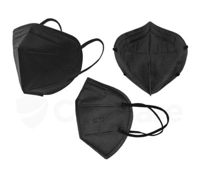 image of KN95 Face mask Black 6 pack