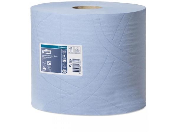 product image for Tork 130081 industrial Heavy-Duty Wiping Paper Combi Roll W1/W2