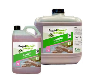 image of RapidClean Green Gentle Pink Liquid Hand Soap
