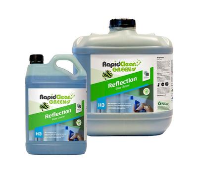image of RapidClean Green Reflection Glass Cleaner