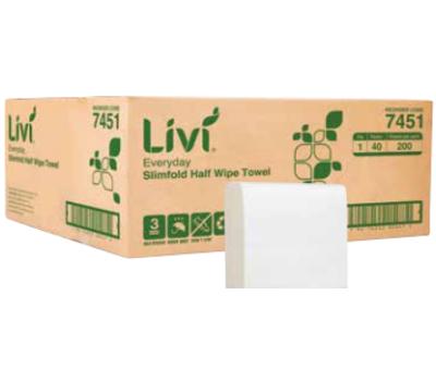 image of Livi Everyday Half Wipe Paper Towel