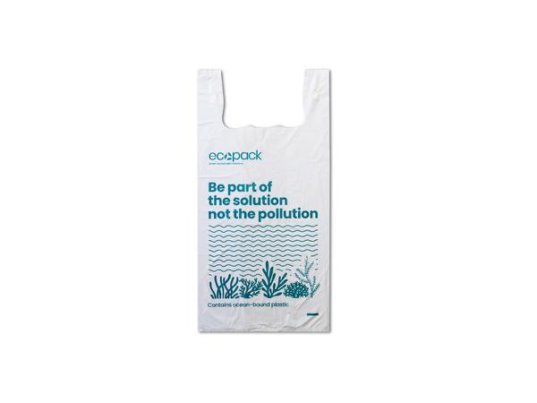 product image for Ecopack 18L S Ocean-Bound Plastic Bin Liners