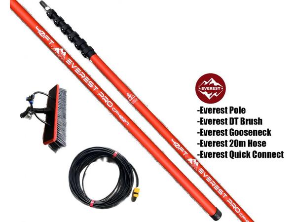 product image for Everest Pro Premium Carbon Pole COMPLETE CF4007 (40ft/12.2m)(7SEC)