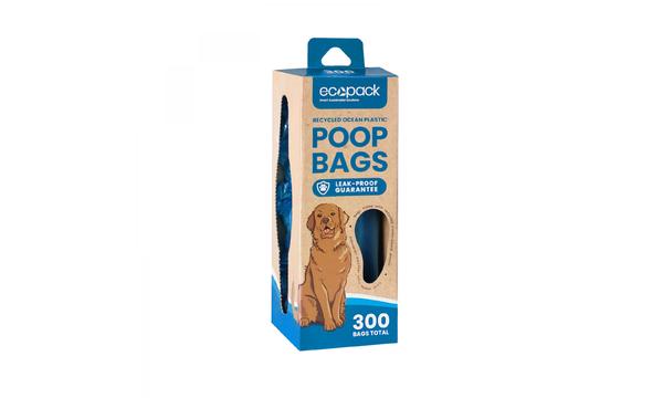 gallery image of Ecopack Recycled Ocean-bound Plastic Dog Poop Bags x 300