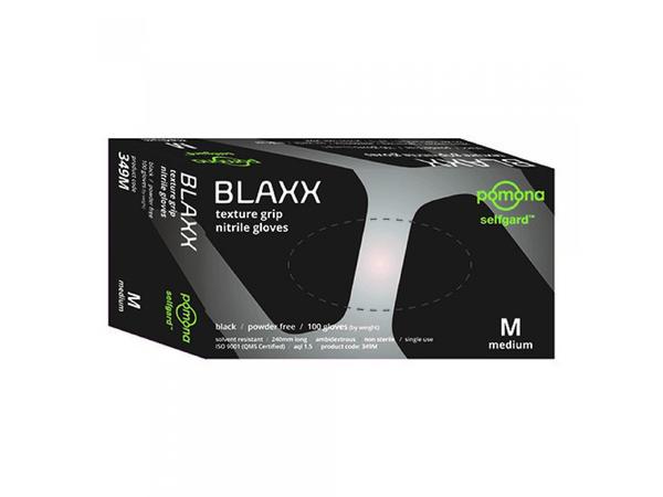 product image for Pomona BLAXX Black Texture Nitrile Powder Free