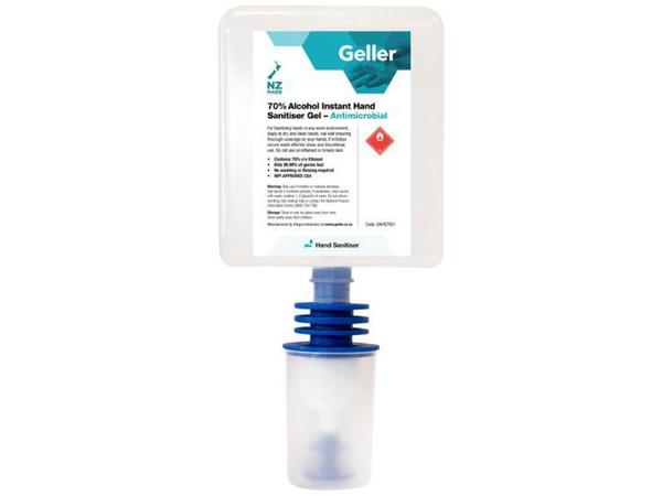 product image for Geller Hand Sanitiser 70% 1L Gel Refill