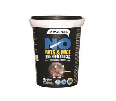image of No Rats & Mice Wax Bait Block (480gm)