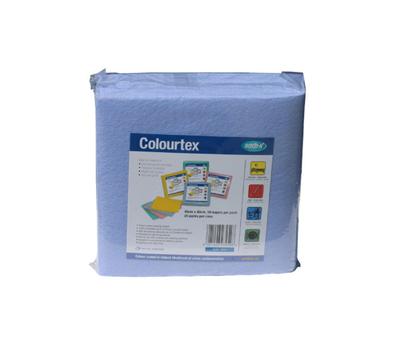 image of Sorb-X Colourtex cleaning cloth -10 wipes/pack Blue