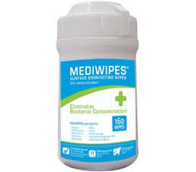 image of Medi Wipes Cannister (160 Wipes)