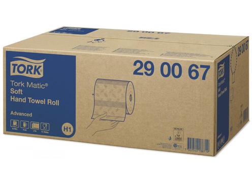 gallery image of Tork H1 Matic Advanced Soft Hand Towel Roll 2 Ply White 290067