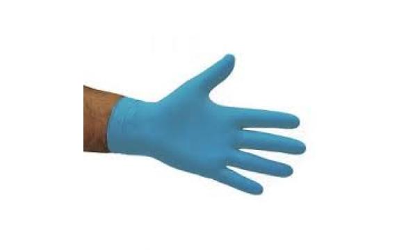 gallery image of Pomona Soft Nitrile Blue Gloves - Powder Free (Large)
