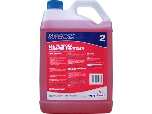 product image for Supermix 2 - All Purpose Cleaner/Sanitiser (5L)