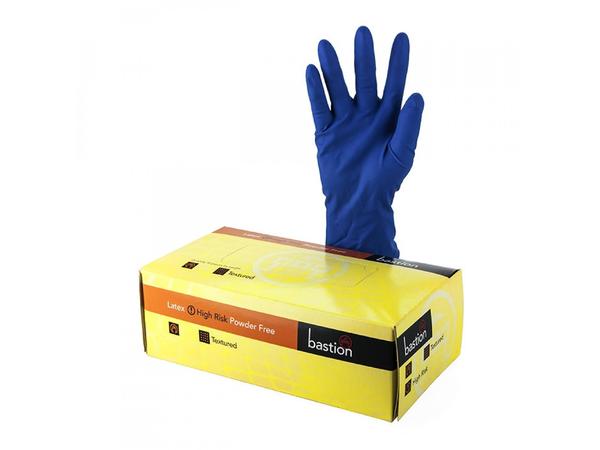 product image for Bastion High Risk Latex Gloves (Lrg) Powder Free 50Pk
