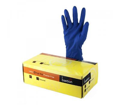 image of Bastion High Risk Latex Gloves (XL) Powder Free 50Pk