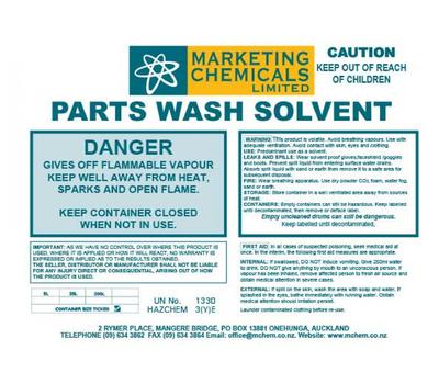 image of Parts Wash Solvent cleaner 20L