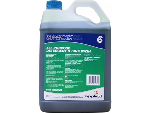 product image for Supermix 6 - All Purpose Detergent (5L)