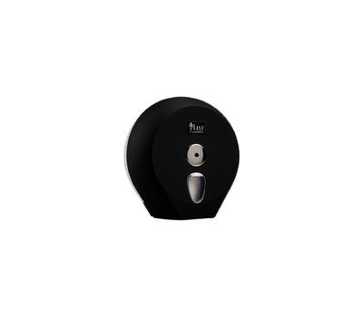 image of Livi Black Jumbo/Mini Toilet Roll Dispenser