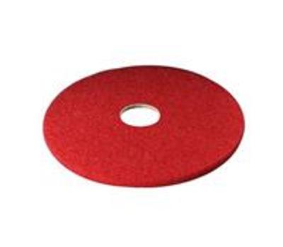 image of Glomesh Red Buff Floor Pad 16 inch Regular speed
