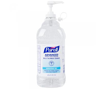 image of Purell Instant Hand Sanitiser Pump Bottle (2L) - 9625