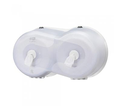 image of Tork Smartone Twin Mini Toilet Roll Dispenser