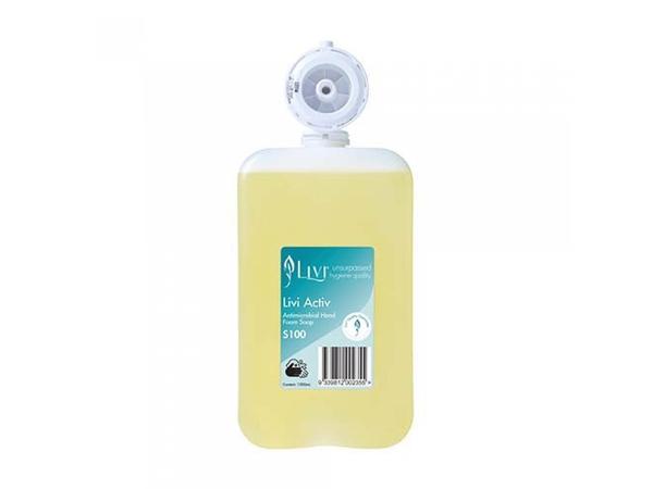 product image for Livi  S100 Antimicrobial Foam Soap 1L