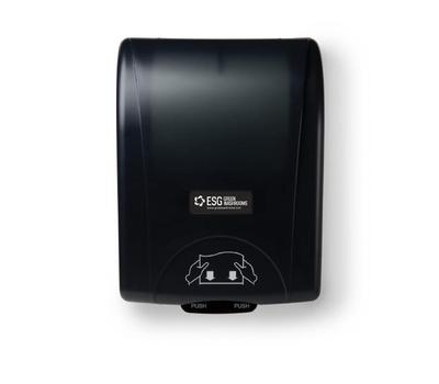 image of ESG Opti-Serve Paper Towel Dispenser Hybrid Dispenser (Black)
