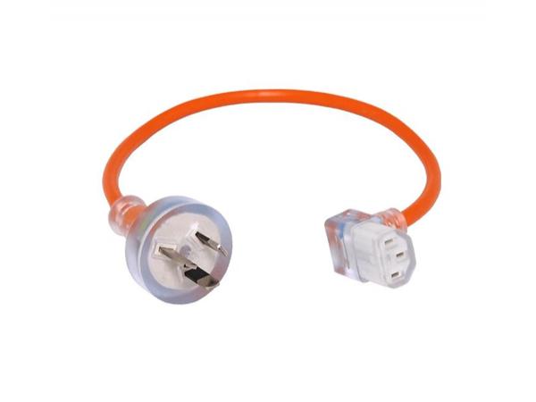 product image for PacVac Superpro SHort Lead Two Point Plug End  (Orange)