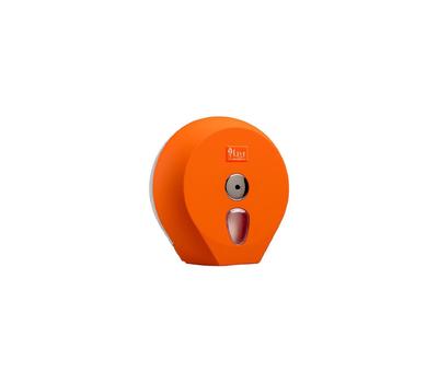 image of Livi Orange Jumbo Toilet Roll Dispenser