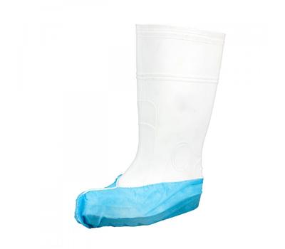 image of Wise Anti Skid Shoe Cover - Blue 19x45cm 100 pack