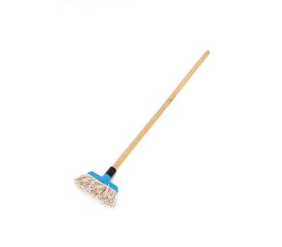 image of Dolly Mop White Cotton with wooden handle complete
