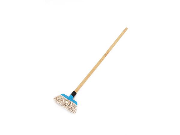product image for Dolly Mop White Cotton with wooden handle complete