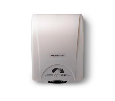 image of Baywest (White) Opti-Serve Paper Towel Dispenser