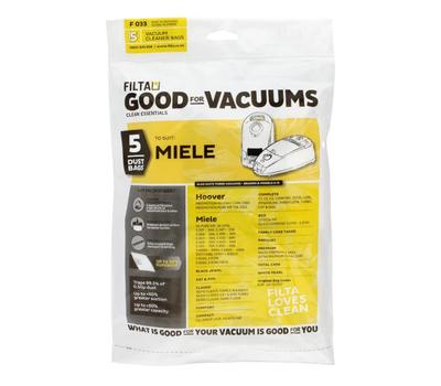 image of Meile S400-S456 (M40) Vac Bags (5pk) F033