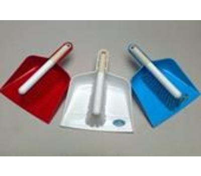 image of Hygiene Brush & Pan Set (Red)