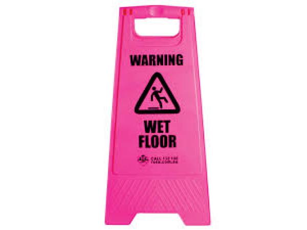 product image for Wet Floor Sign (Pink)
