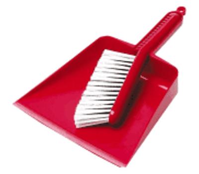 image of Plastic Dustpan & Brush